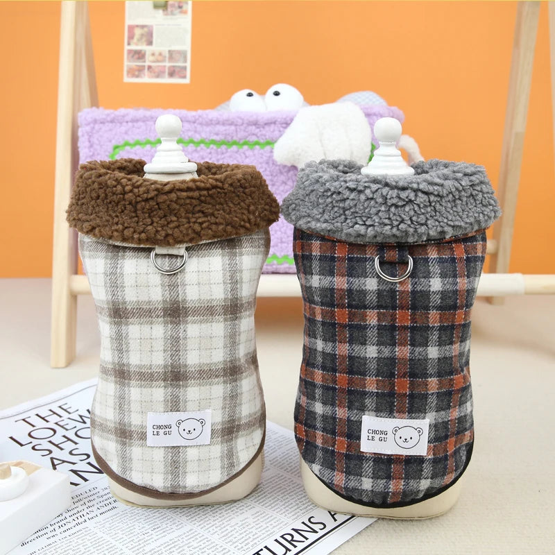 Vest Warm Fleece Pet Clothes