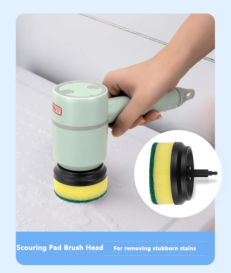 Rechargeable Kitchen Dishwashing Brush