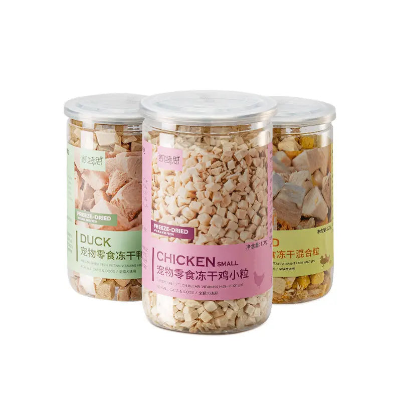 Pet snacks canned freeze-dried