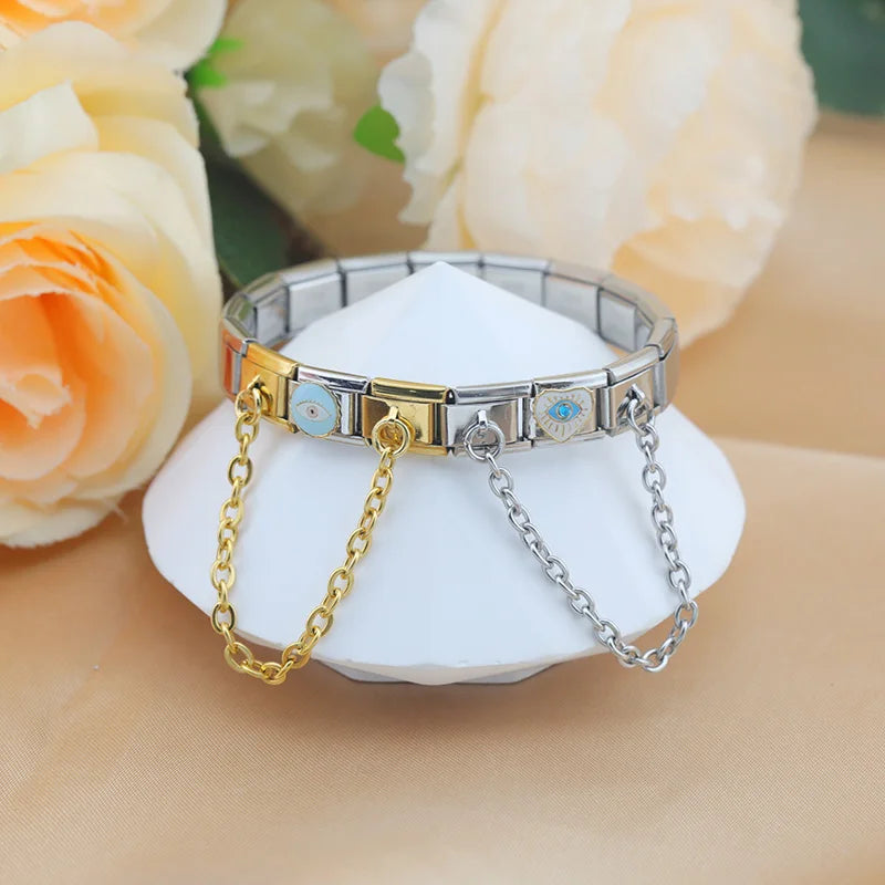 Chain Italian Charms Bracelet