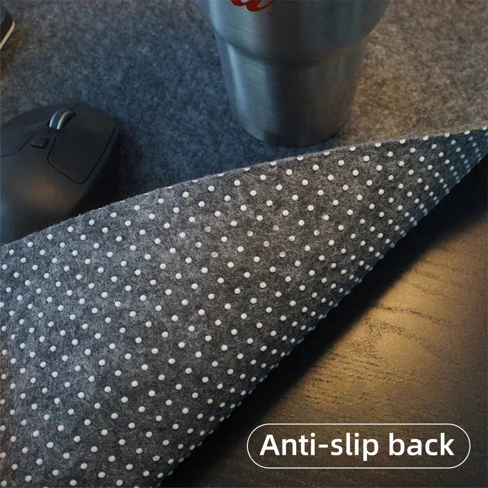 Keyboard Mat Gaming Accessories Light Gray / 60X30cm