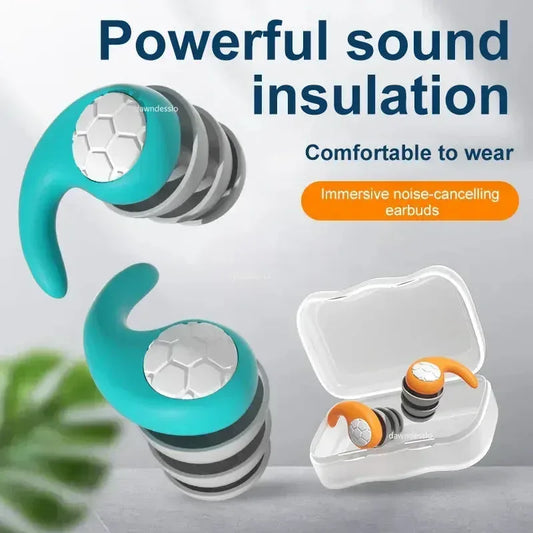 Sleep Noise Reduction Earplug Orange
