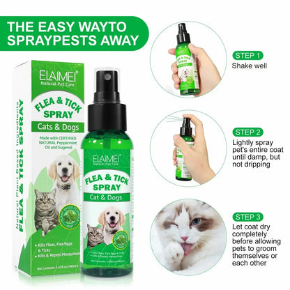 PET Flea & Tick Spray PET Flea & Tick Spray