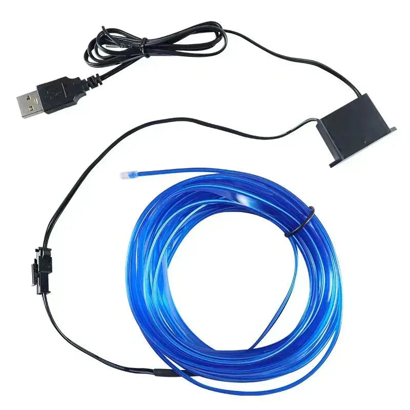 Neon LED Light Glow EL Wire String Strip Rope 1 to 5 / 1m