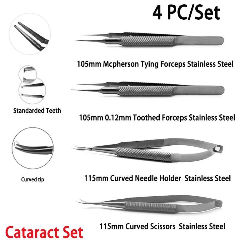 Cataract Set Phaco Set Tweezers