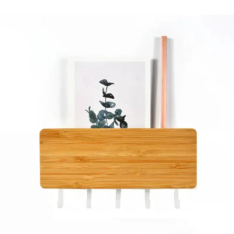 Wall Organizer Hooks Black