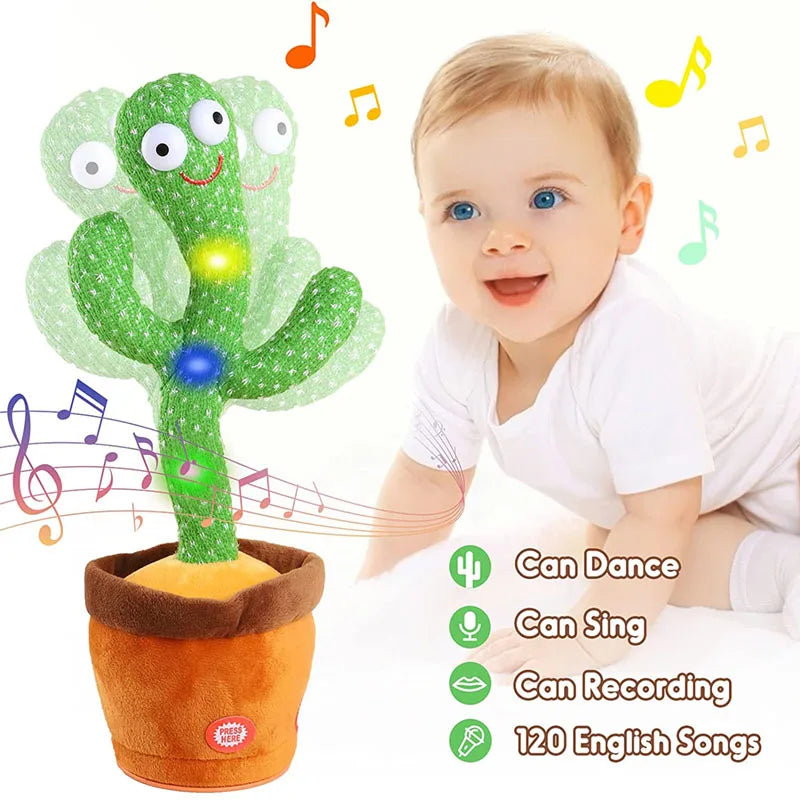 Rechargeable Talking Dance Cactus Toy