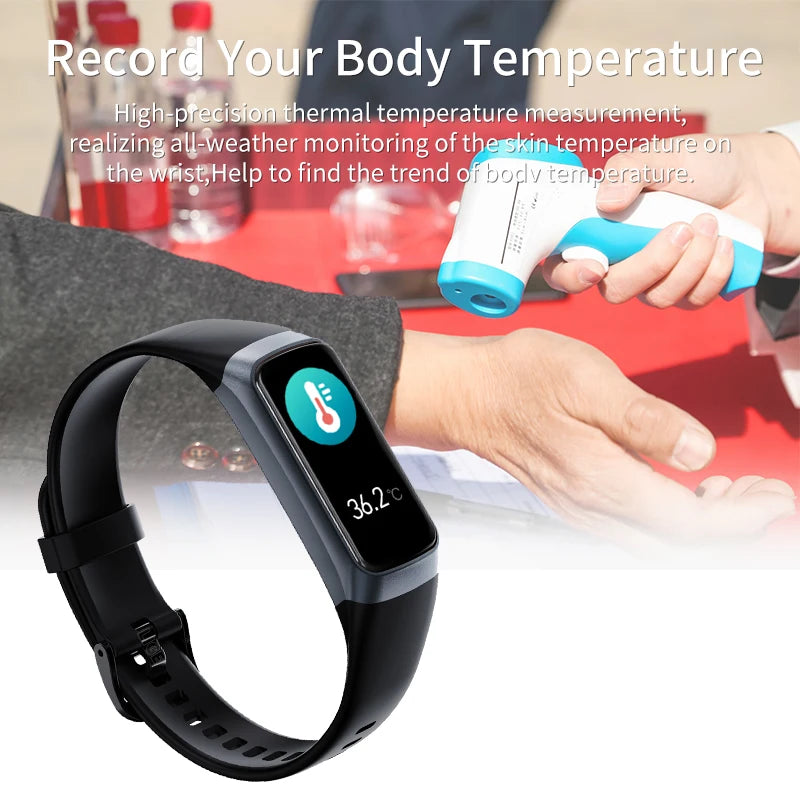 LIGE AMOLED Smart Watch & Fitness Tracker