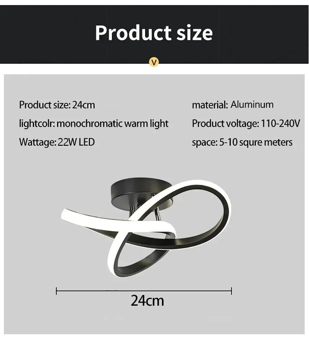 Modern LED Aisle Ceiling Lights Minx