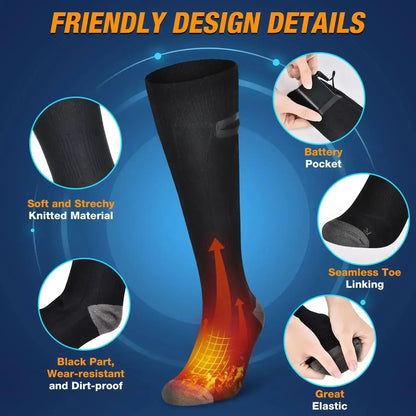 Electric Heated Socks Size M / United States