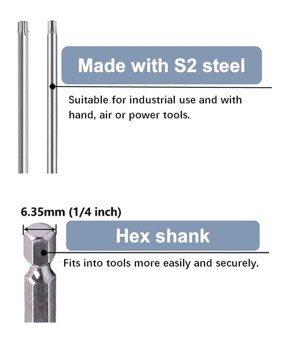 Magnetic Security Screwdriver Tool Set