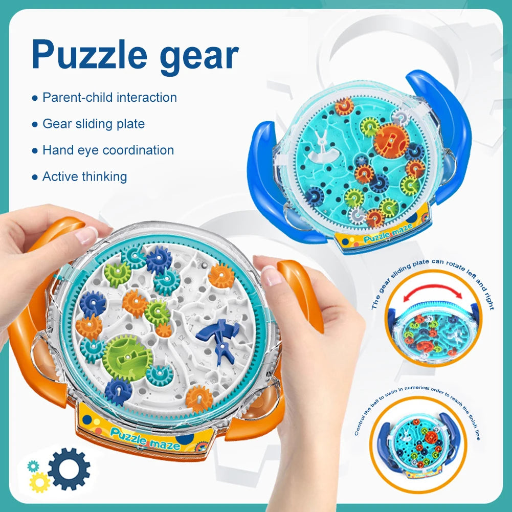 3D Maze Puzzle Toys Training Gravity Ball Game