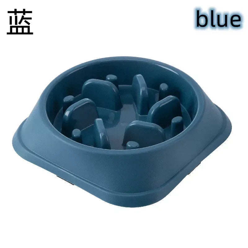 Pet Cat Dog Slow Food Bowl Picture color 15