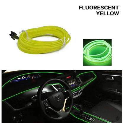 Neon LED Light Glow EL Wire String Strip Rope Minx