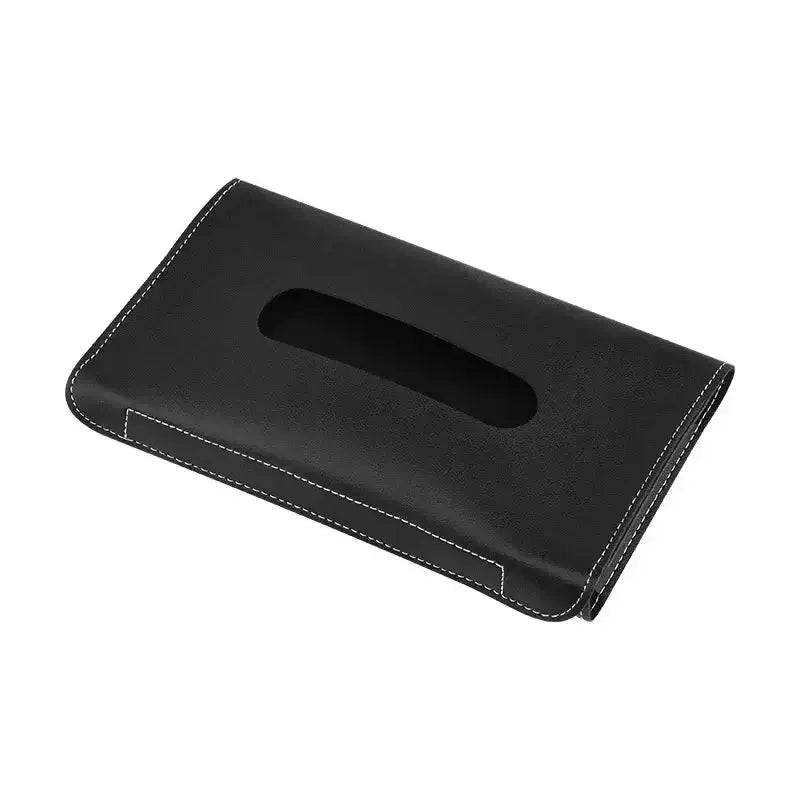 BMW Car Sun Visor Tissue Box Holder black