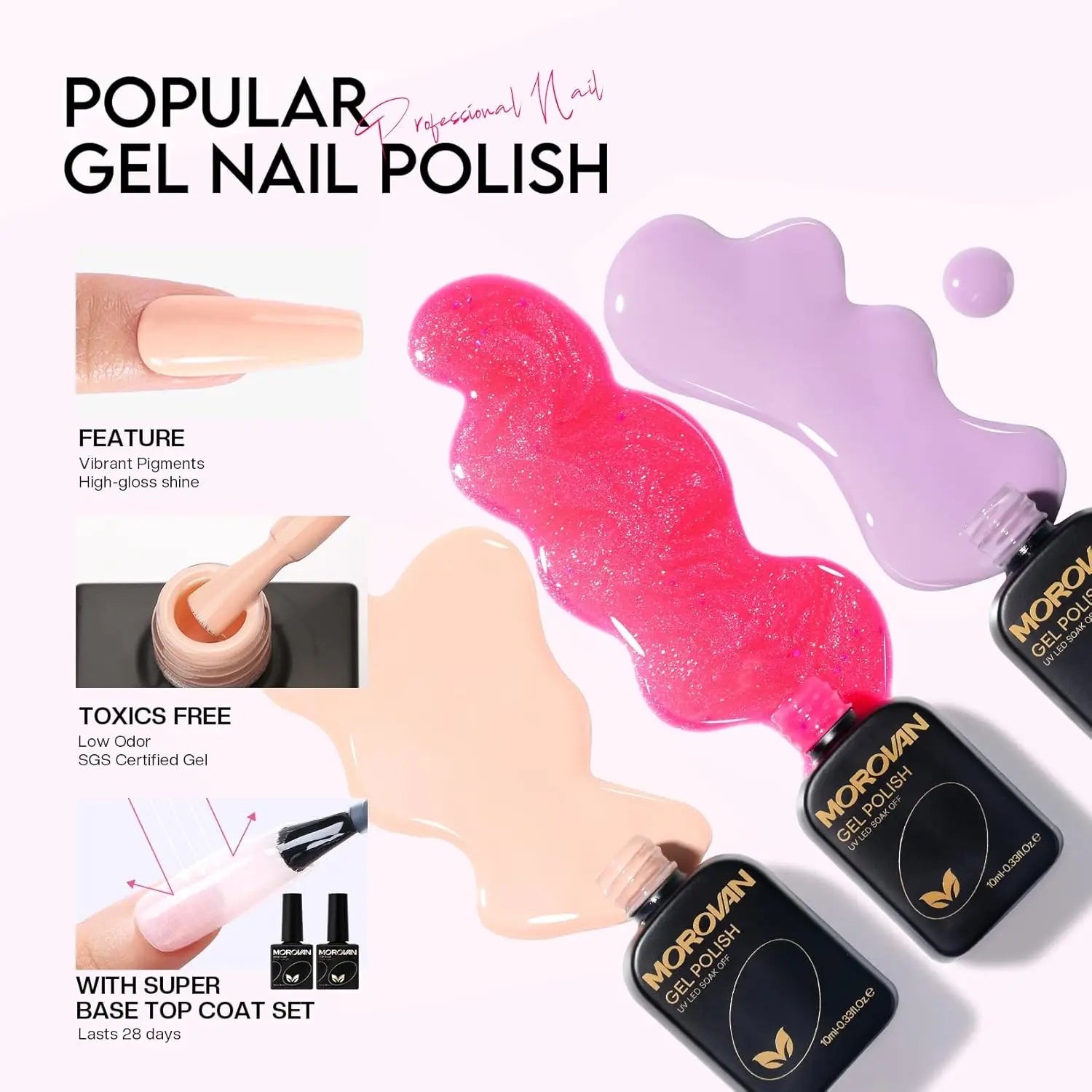 Morovan Beginner Acrylic Nail Set