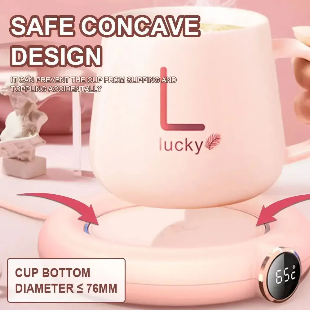 Electric Mug Warmer Pink(no cup)