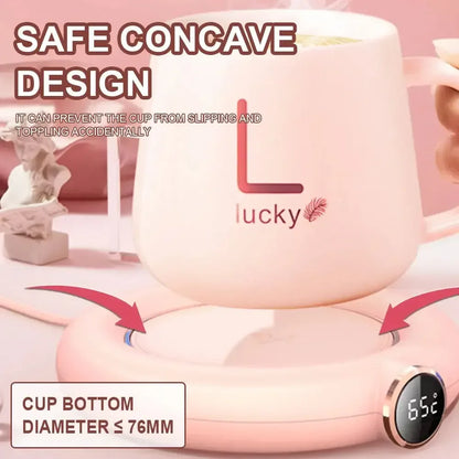 Electric Mug Warmer Pink(no cup)