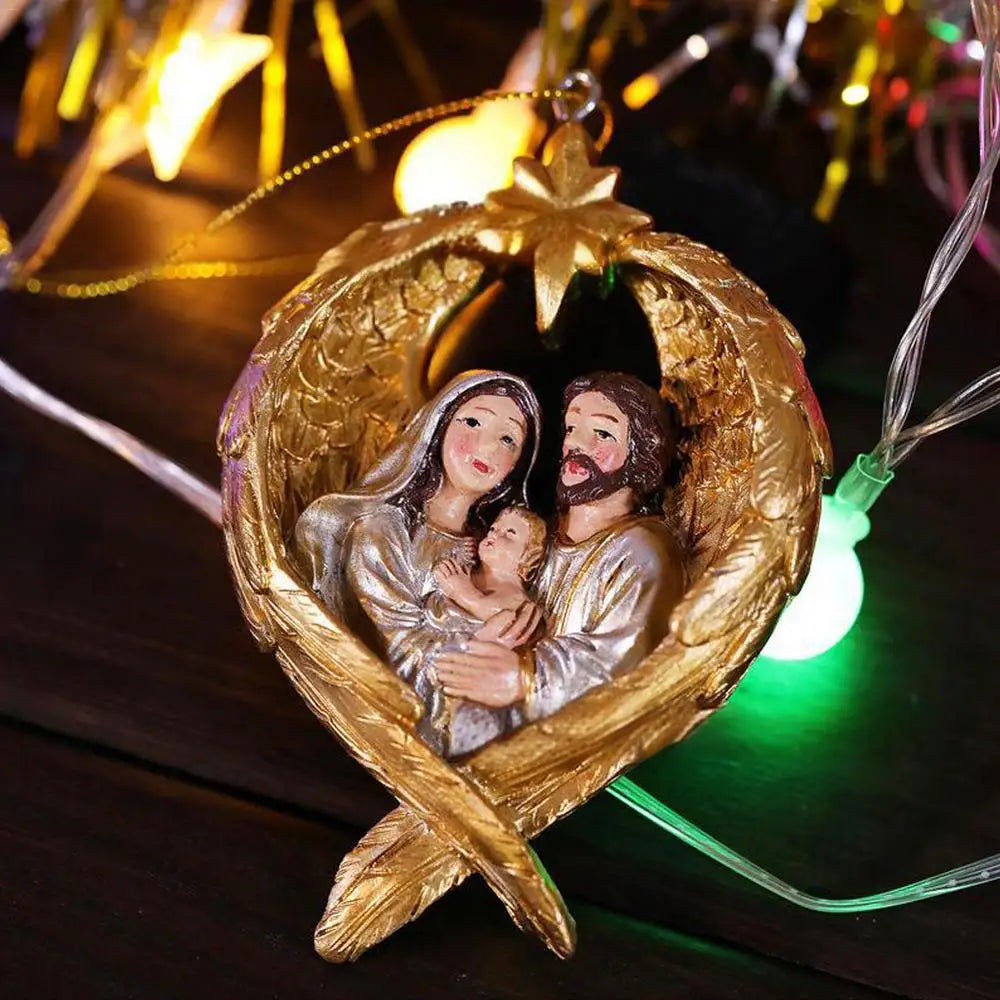 Holy Family Ornament