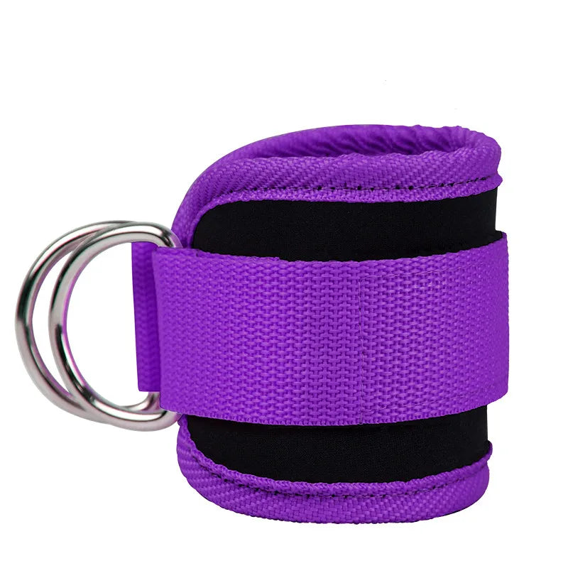 Gym Ankle Straps Double D-Ring