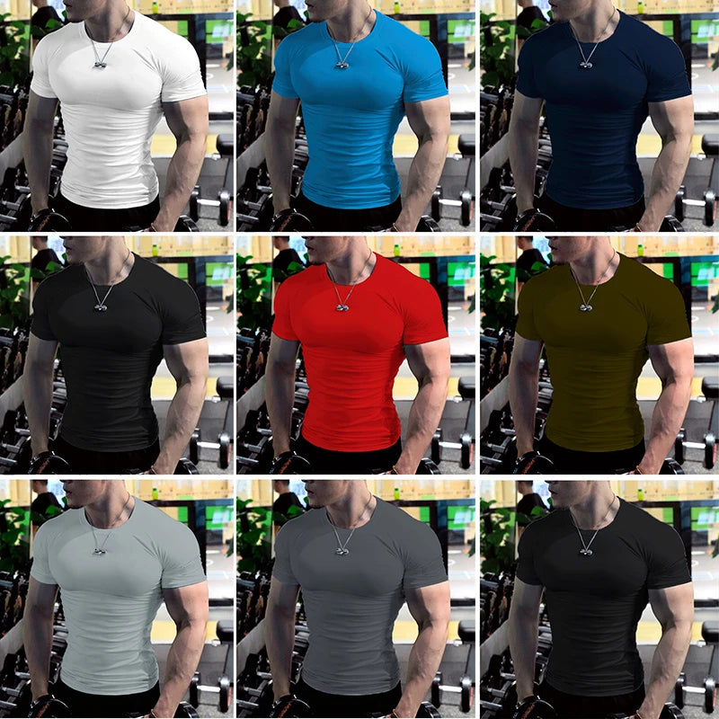 Fitness Shirts Short Sleeve