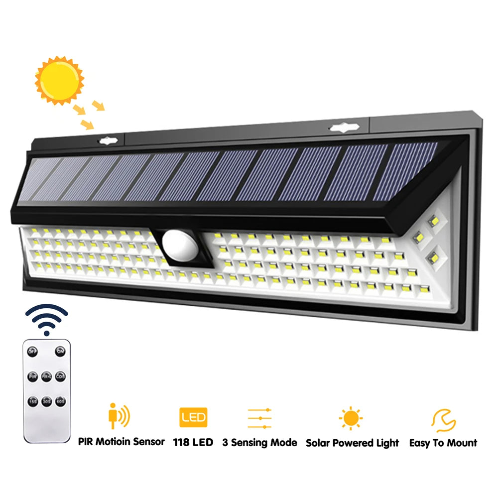 Solar Security Wall Lamp