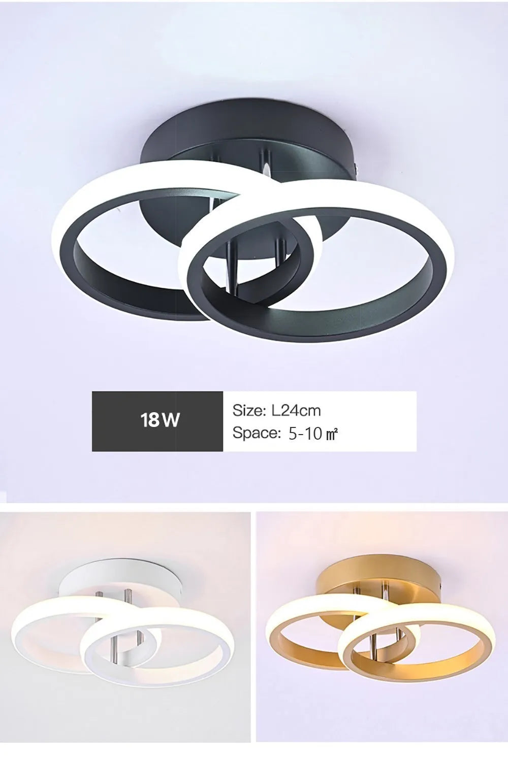 Modern LED Aisle Ceiling Lights