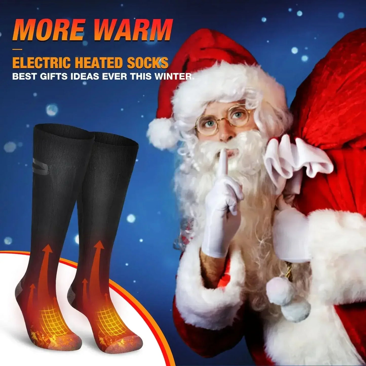 Electric Heated Socks Size M / United States
