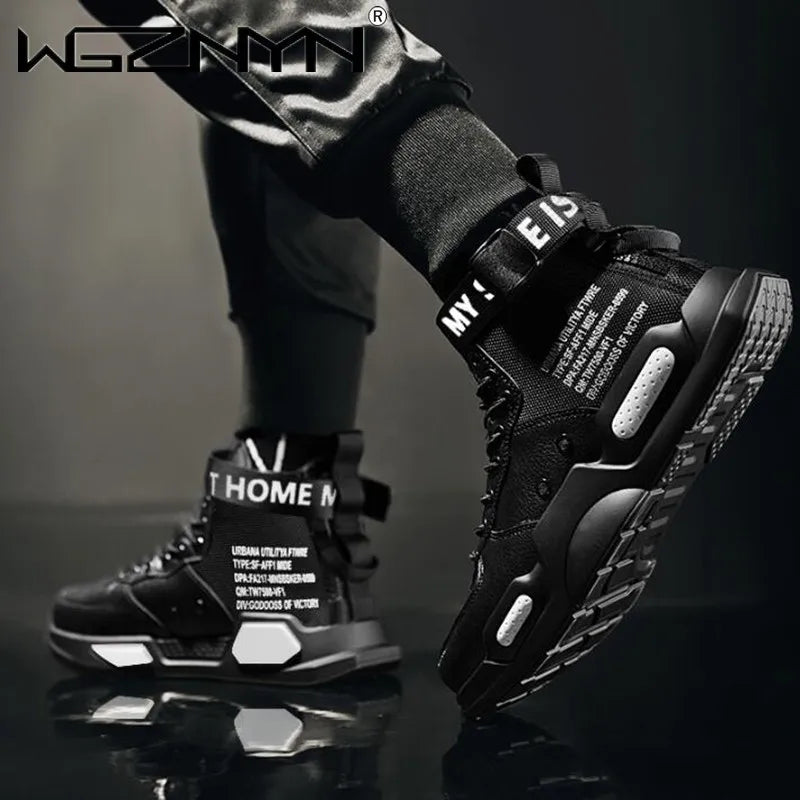 Sneakers Men High Top Shoes