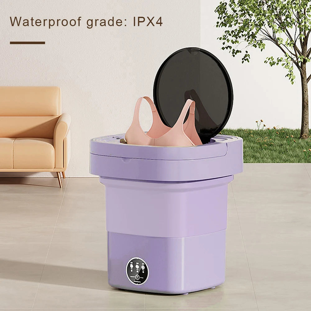 Portable mini washing machine