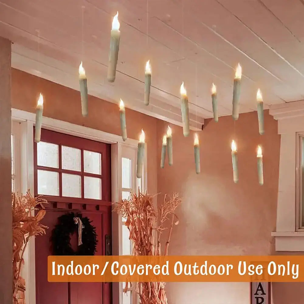 12PCS LED Floating Candles with Remote – Battery Operated
