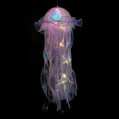 Jellyfish Lamp Home Decoration purple