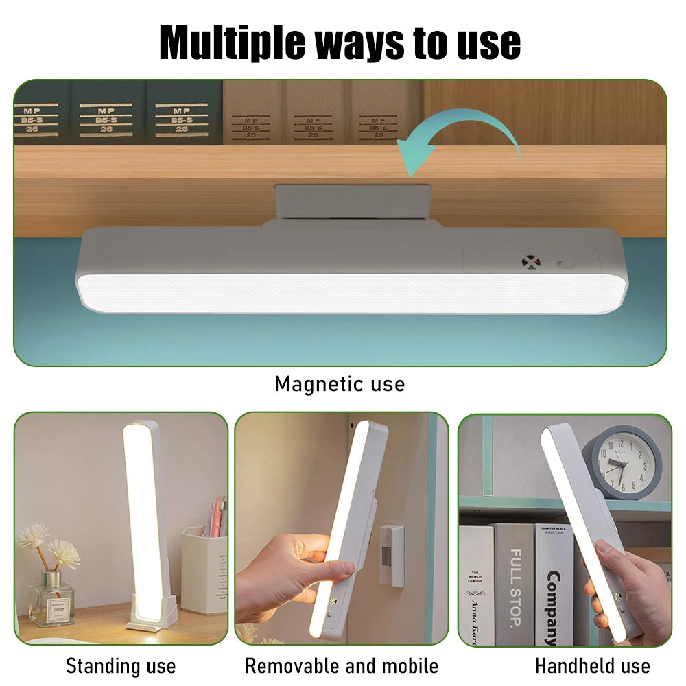 Magnetic USB Rechargeable LED Desk Lamp