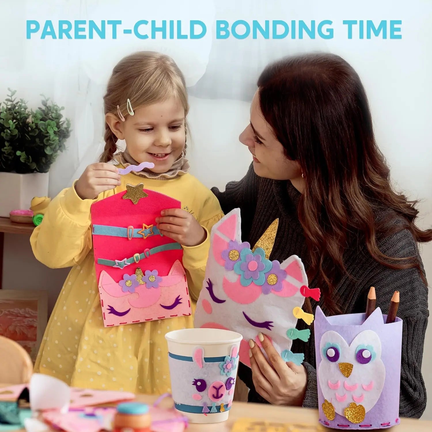 JOYFY My First Kids Sewing Kit – 7 Fun & Easy DIY Projects for Beginners