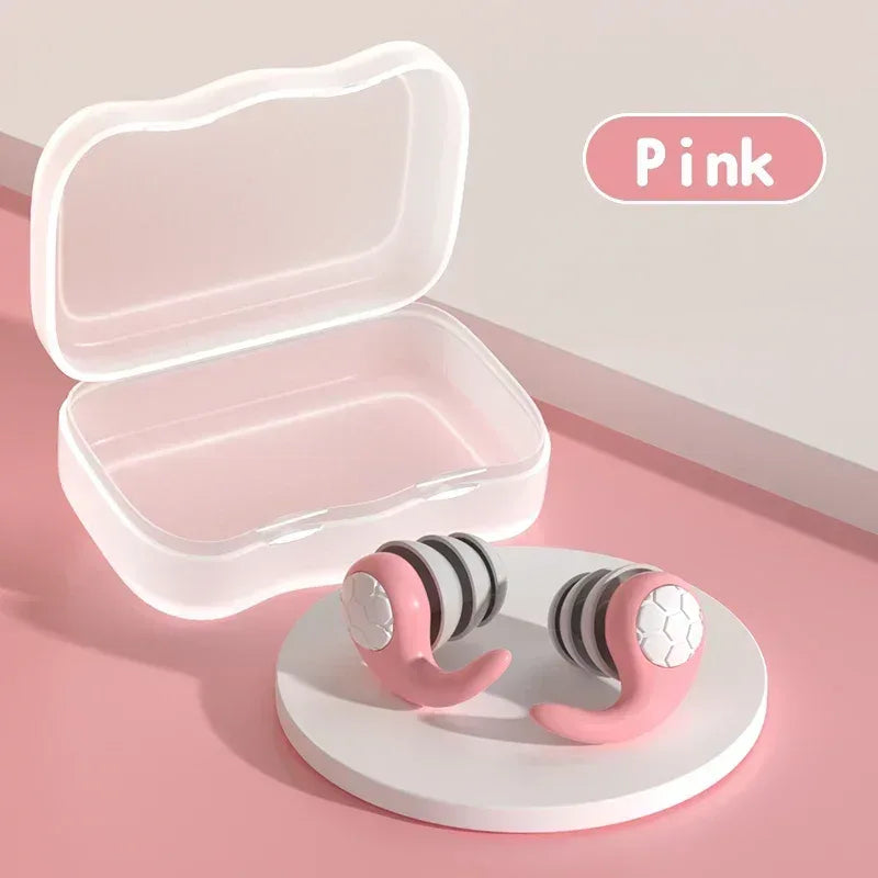 Sleep Noise Reduction Earplug Pink