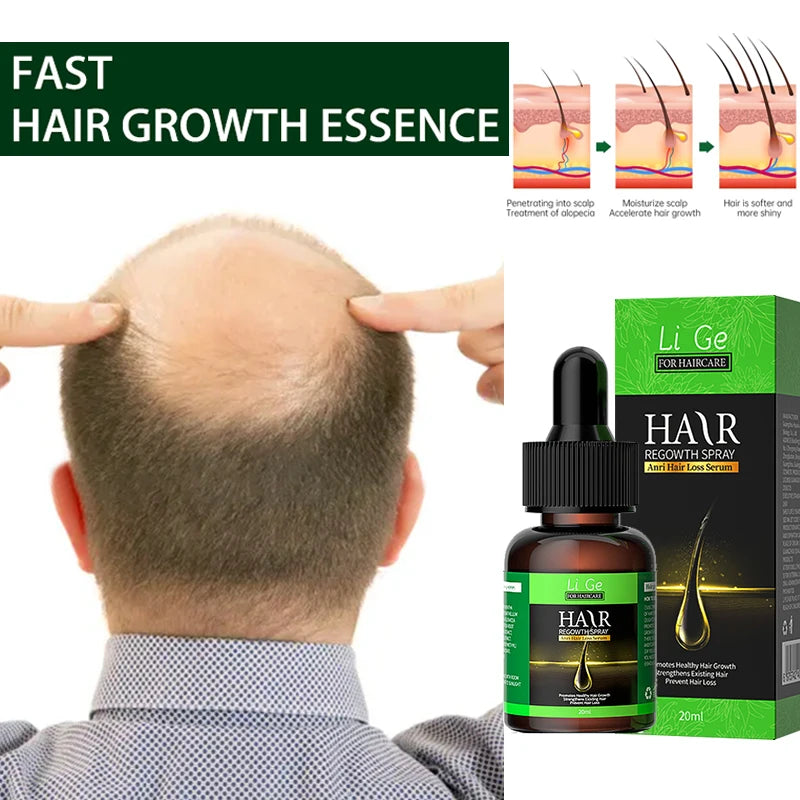 Hair Growth Oil Fast Hair Growth Effective Baldness Repair