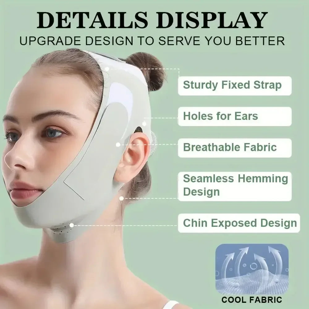 Face Slimming Bandage green