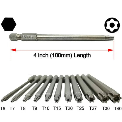 Magnetic Security Screwdriver Tool Set 50mm 12pcs Set