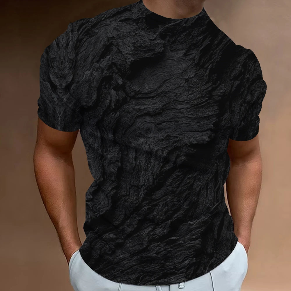 Men Fashion Hip Hop Street Short Sleeve