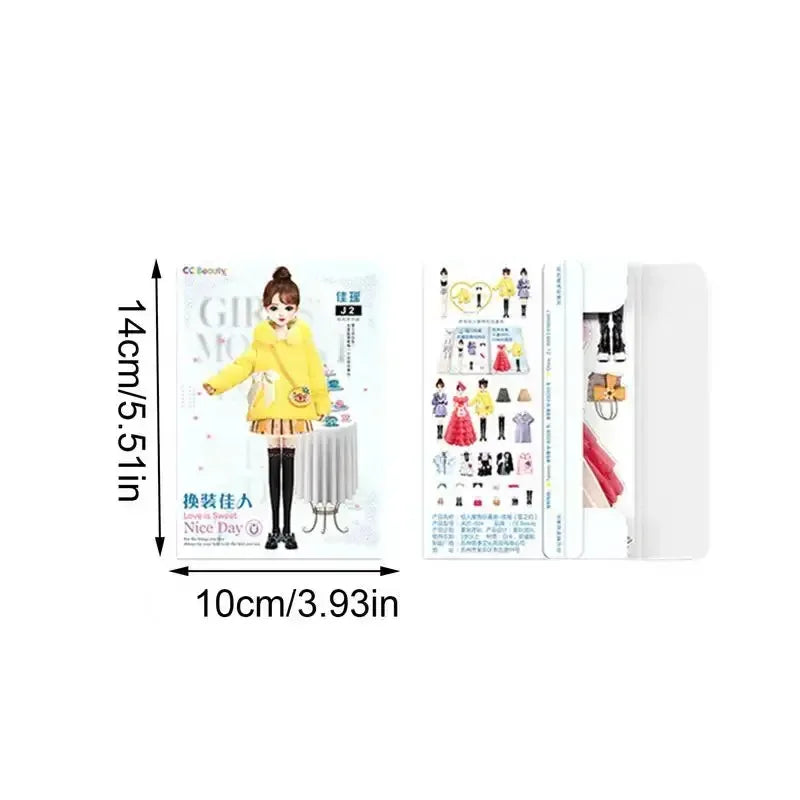 Magnetic Princess Paper Dolls – Creative Dress-Up Playset with Magnetic Outfits Princess Jeong Hee / United States