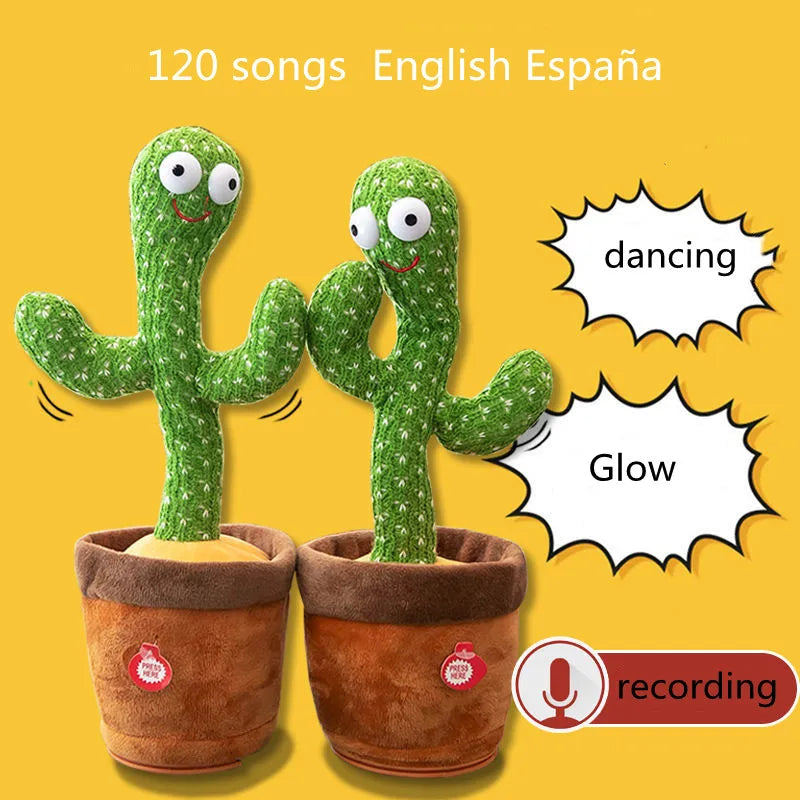 Rechargeable Talking Dance Cactus Toy