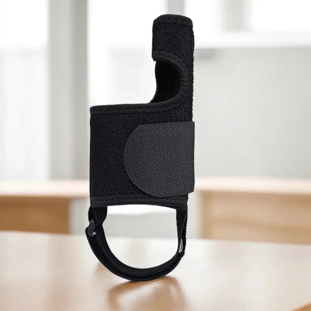 Toe Corrector Orthopedic Tool for Bunion and Hallux Valgus Relief Black Left