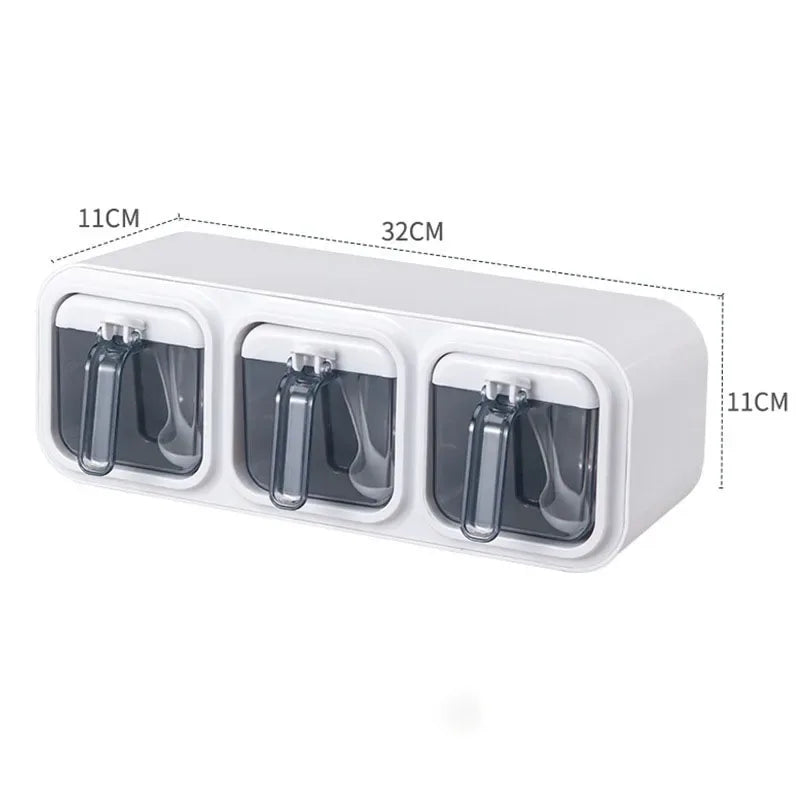 Wall Mount Spice Rack Organizer A1