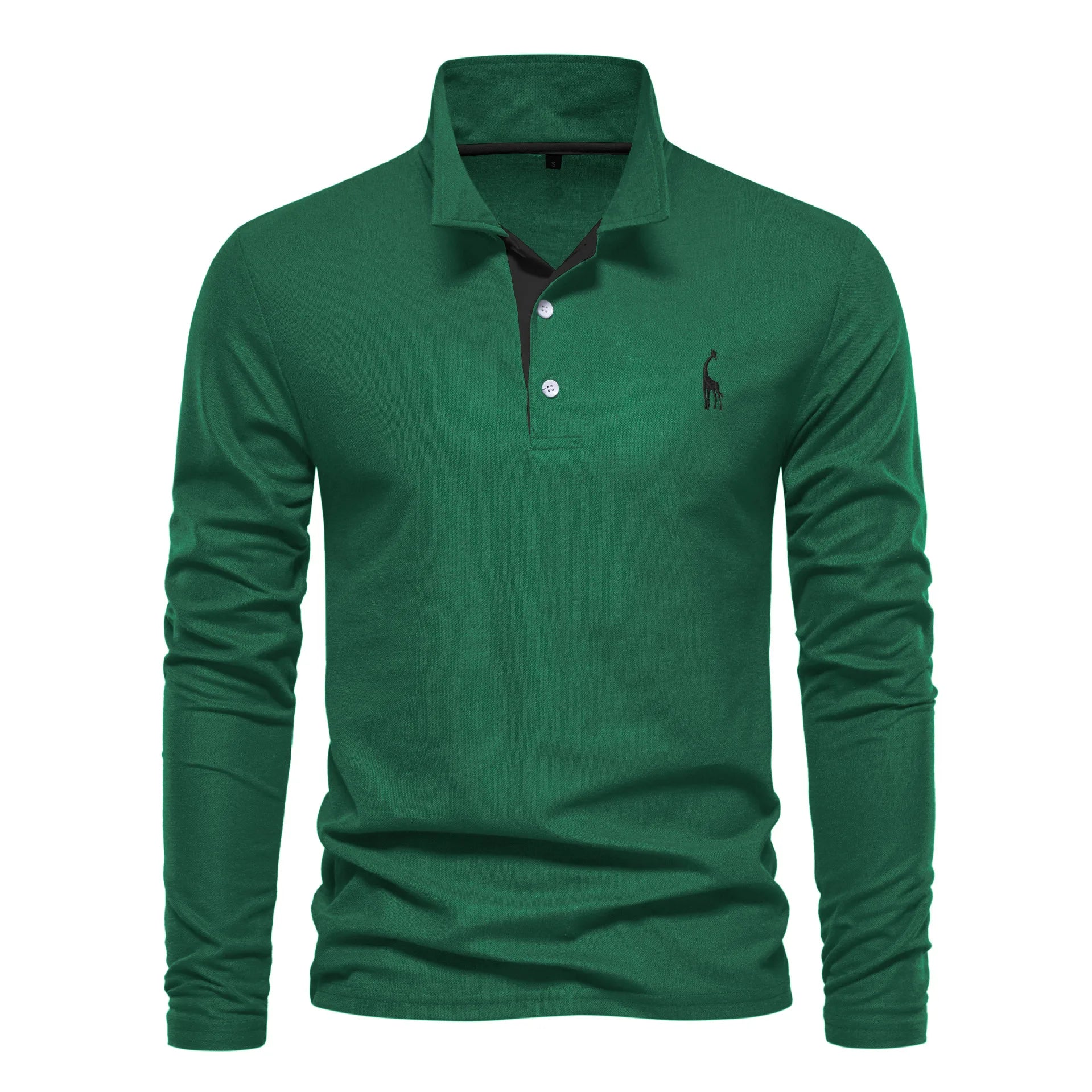 Long Sleeve Golf Polo Shirts Homme Spring Tshirt