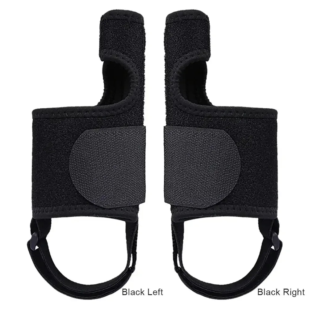 Toe Corrector Orthopedic Tool for Bunion and Hallux Valgus Relief Black Left