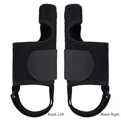 Toe Corrector Orthopedic Tool for Bunion and Hallux Valgus Relief Black Left