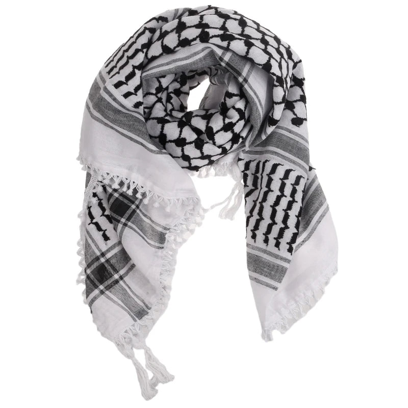 Jacquard Pattern Scarf Arab Hair Kerchief