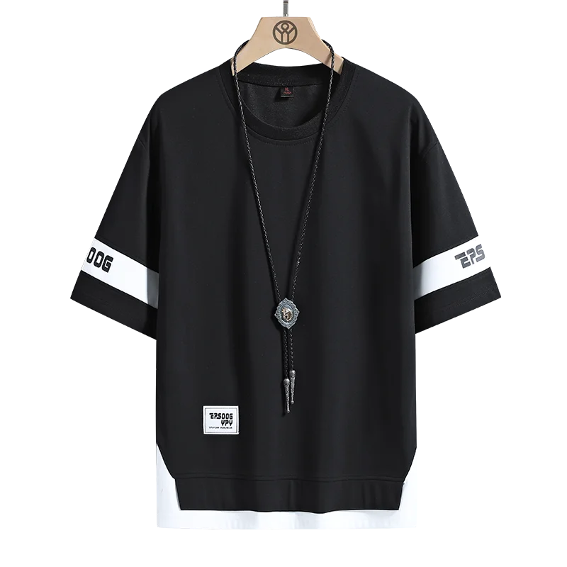 Summer Hip Hop Loose Casual Oversize T-shirts for Men