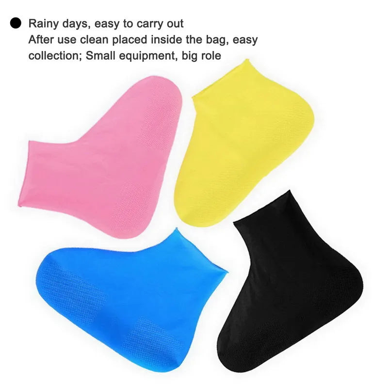 Reusable Non-Slip Waterproof Silicone Shoe Covers