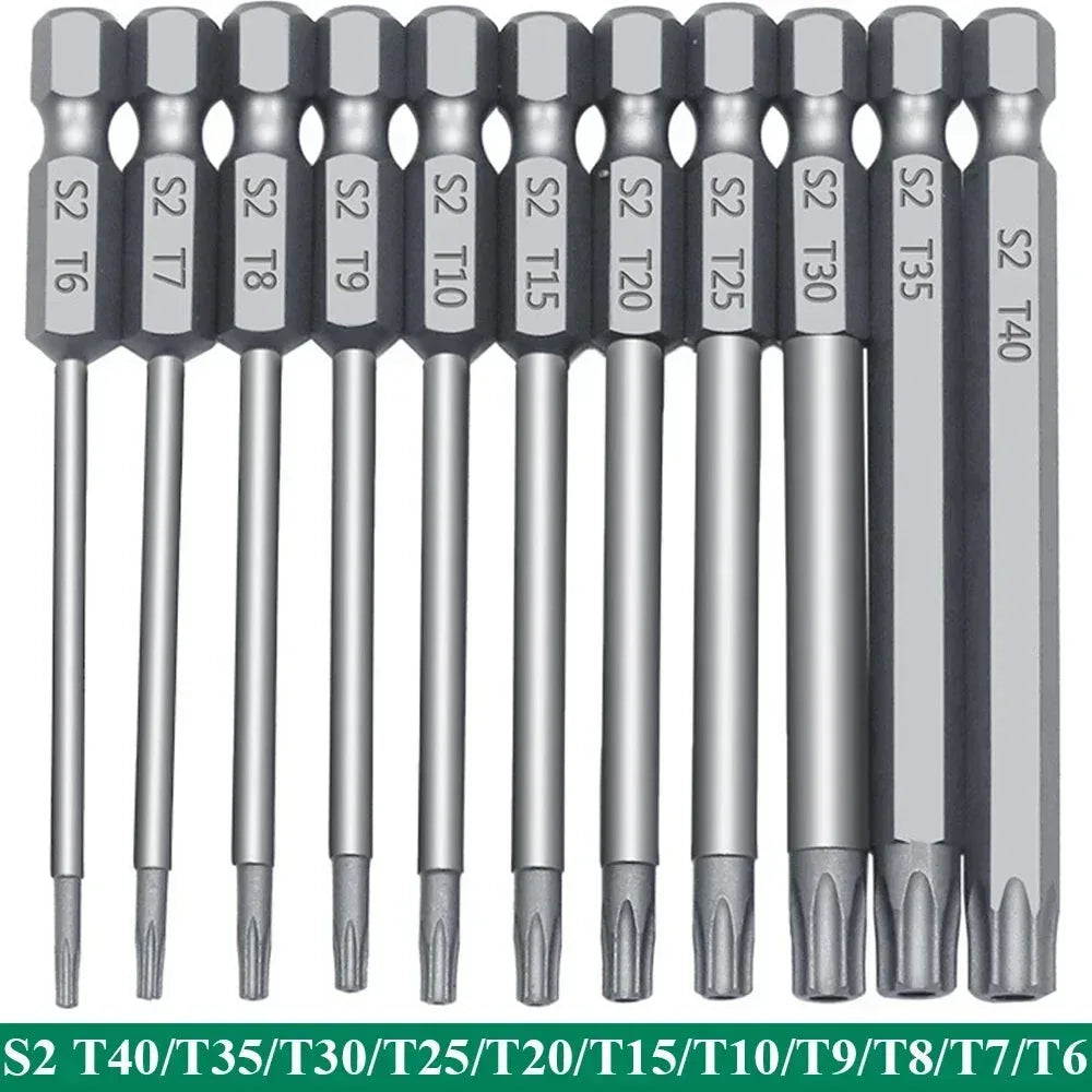 Magnetic Security Screwdriver Tool Set 50mm 12pcs Set